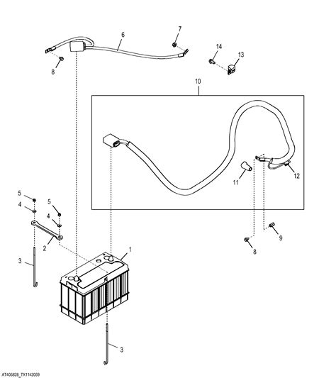 skid loader batteries list